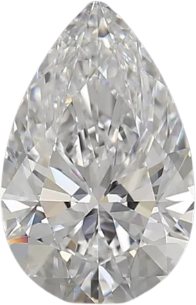 1.33 Carat D VVS2 Pear Lab Diamond