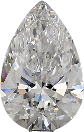 1.4 Carat D VVS1 Pear Lab Diamond