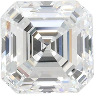 1.54 Carat E VVS1 Asscher Lab Diamond