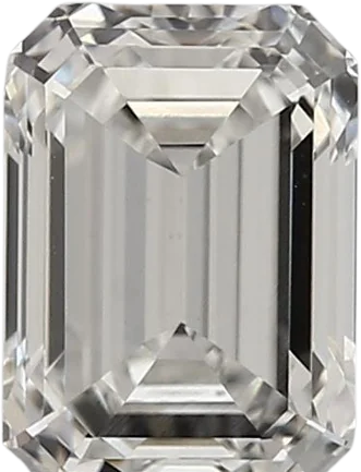 1.54 Carat F vvs2 Emerald Lab Diamond