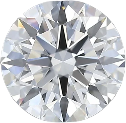 1.54 Carat D VVS2 Round Lab Diamond