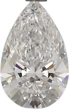 1.56 Carat E VVS1 Pear Lab Diamond