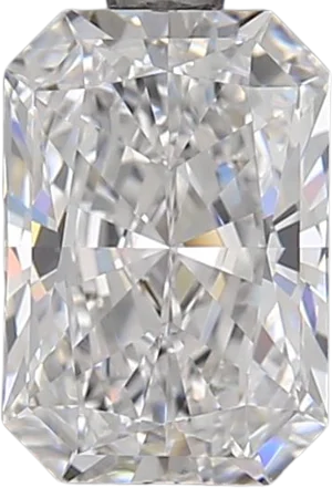 1.57 Carat D VVS2 Radiant Lab Diamond