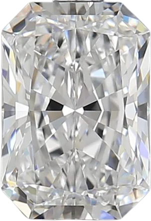 1.59 Carat D VVS2 Radiant Lab Diamond