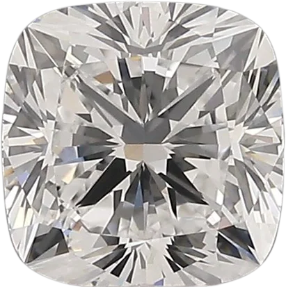 1.68 Carat E VVS2 Cushion Natural Diamond