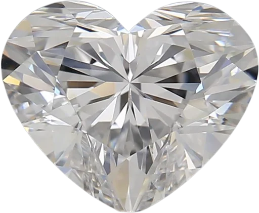 1.74 Carat D VVS2 Heart Lab Diamond