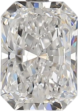 1.77 Carat D VVS1 Radiant Lab Diamond