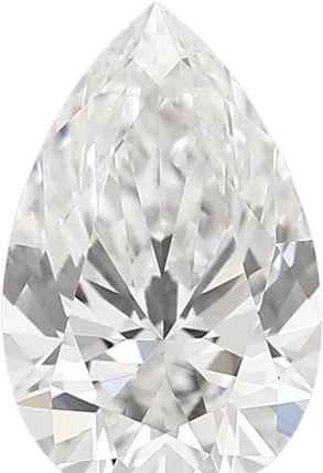 1.95 Carat E vvs2 Pear Lab Diamond