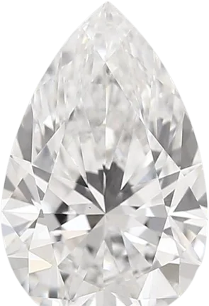 1.95 Carat E vvs2 Pear Lab Diamond