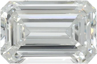 10.01 Carat F VS2 Emerald Lab Diamond