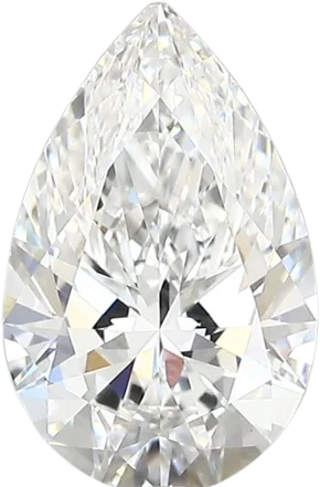 2 Carat D vvs2 Pear Lab Diamond