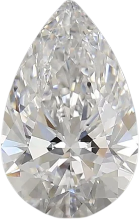 2 Carat D VVS2 Pear Lab Diamond