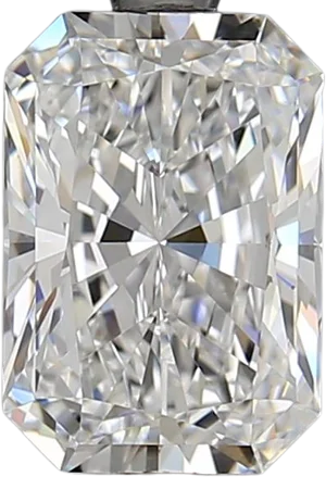 2.01 Carat D VVS1 Radiant Lab Diamond