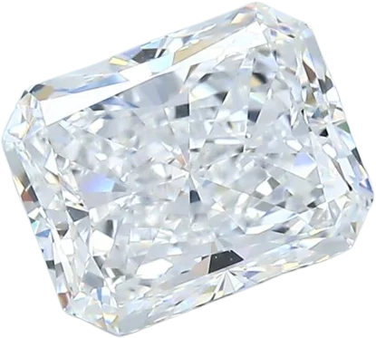 2.01 Carat E VS1 Radiant Natural Diamond