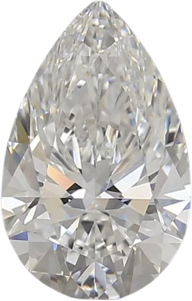 2.03 Carat F VVS1 Pear Lab Diamond