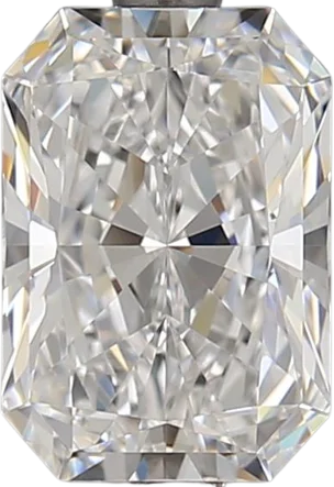 2.03 Carat E VVS2 Radiant Lab Diamond