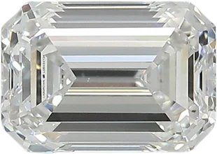 2.07 Carat E VVS2 Emerald Lab Diamond