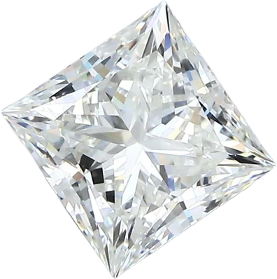 2.19 Carat J VVS1 Princess Natural Diamond