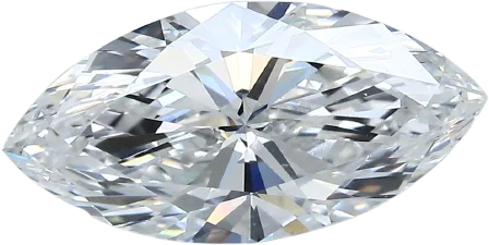 2.37 Carat F VVS1 Marquise Natural Diamond