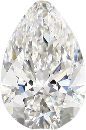 2.42 Carat E vvs2 Pear Lab Diamond