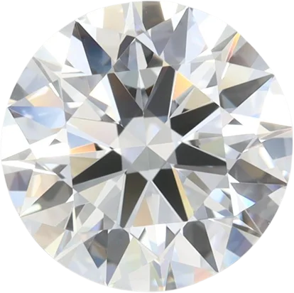 2.46 Carat F IF Round Lab Diamond