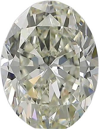 2.5 Carat K SI1 Oval Natural Diamond