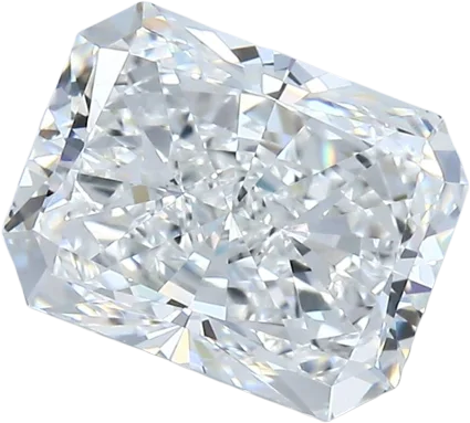 2.51 Carat E VVS1 Radiant Natural Diamond