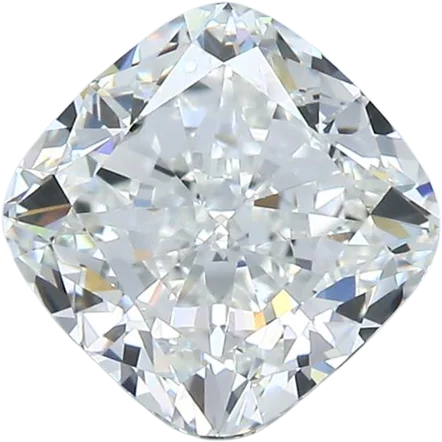 2.52 Carat G VVS2 Cushion Natural Diamond