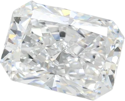 2.57 Carat D VVS2 Radiant Lab Diamond