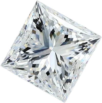 2.61 Carat G VS1 Princess Natural Diamond