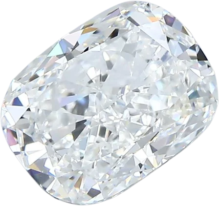 2.72 Carat F VS1 Elongated Cushion Natural Diamond