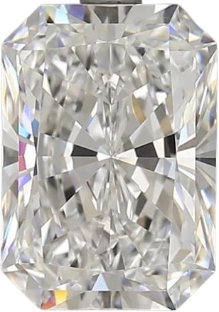 2.77 Carat E IF Radiant Lab Diamond