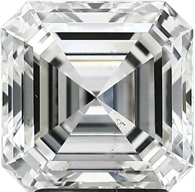 3.06 Carat G VS2 Asscher Lab Diamond