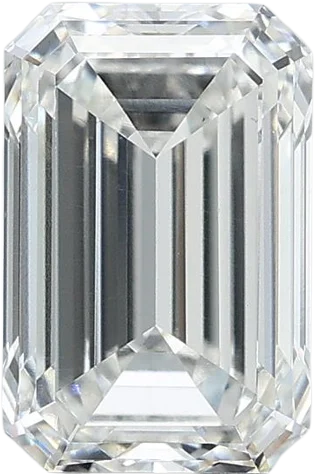 3.08 Carat F VS1 Emerald Lab Diamond