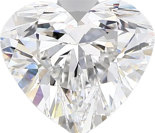 3.23 Carat F vvs2 Heart Lab Diamond