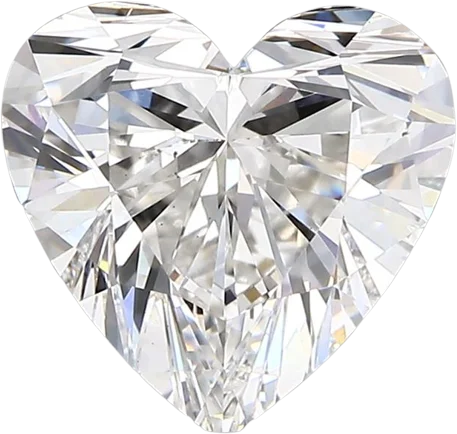 3.24 Carat F vs2 Heart Lab Diamond