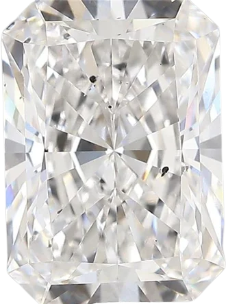 3.27 Carat F si1 Radiant Lab Diamond