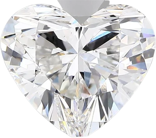 3.28 Carat E vs2 Heart Lab Diamond