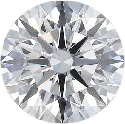 3.28 Carat E VVS2 Round Lab Diamond