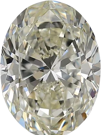 4.01 Carat K VVS2 Oval Natural Diamond