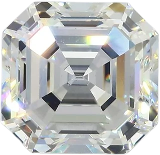 4.04 Carat J VS1 Asscher Natural Diamond