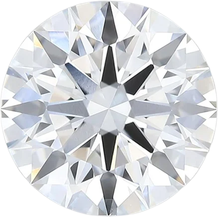 4.31 Carat E VVS2 Round Lab Diamond