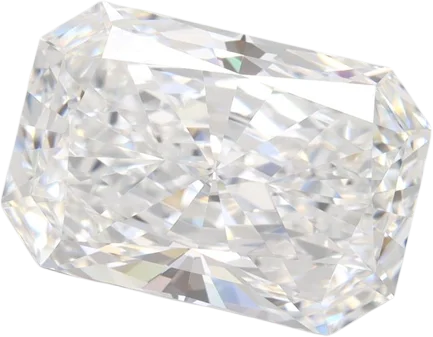 4.69 Carat E IF Radiant Lab Diamond