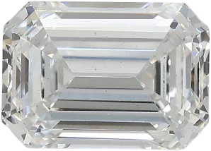 4.73 Carat F VS2 Emerald Lab Diamond