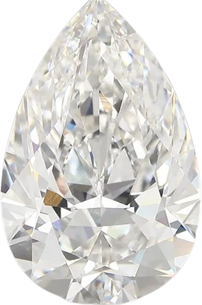 4.82 Carat E vs1 Pear Lab Diamond