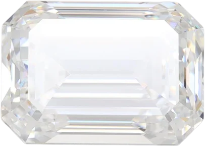 5 Carat D VVS1 Emerald Lab Diamond