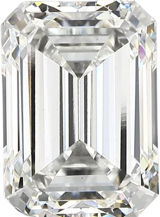 5.02 Carat F vs1 Emerald Lab Diamond