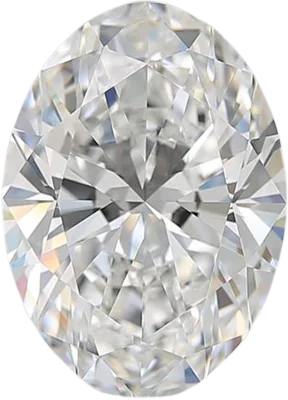 5.02 Carat E VVS2 Oval Natural Diamond