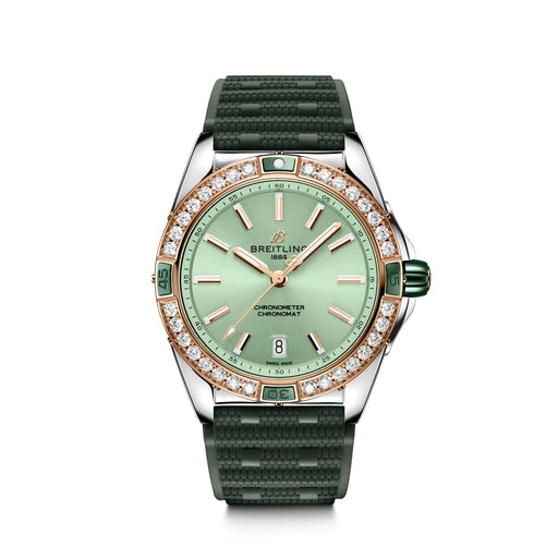 Breitling Chronomat Automatic 38 - Mint Green