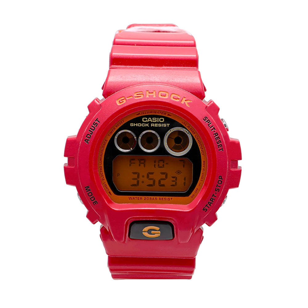 G-Shock Multi-Function Watch Red Digital Display